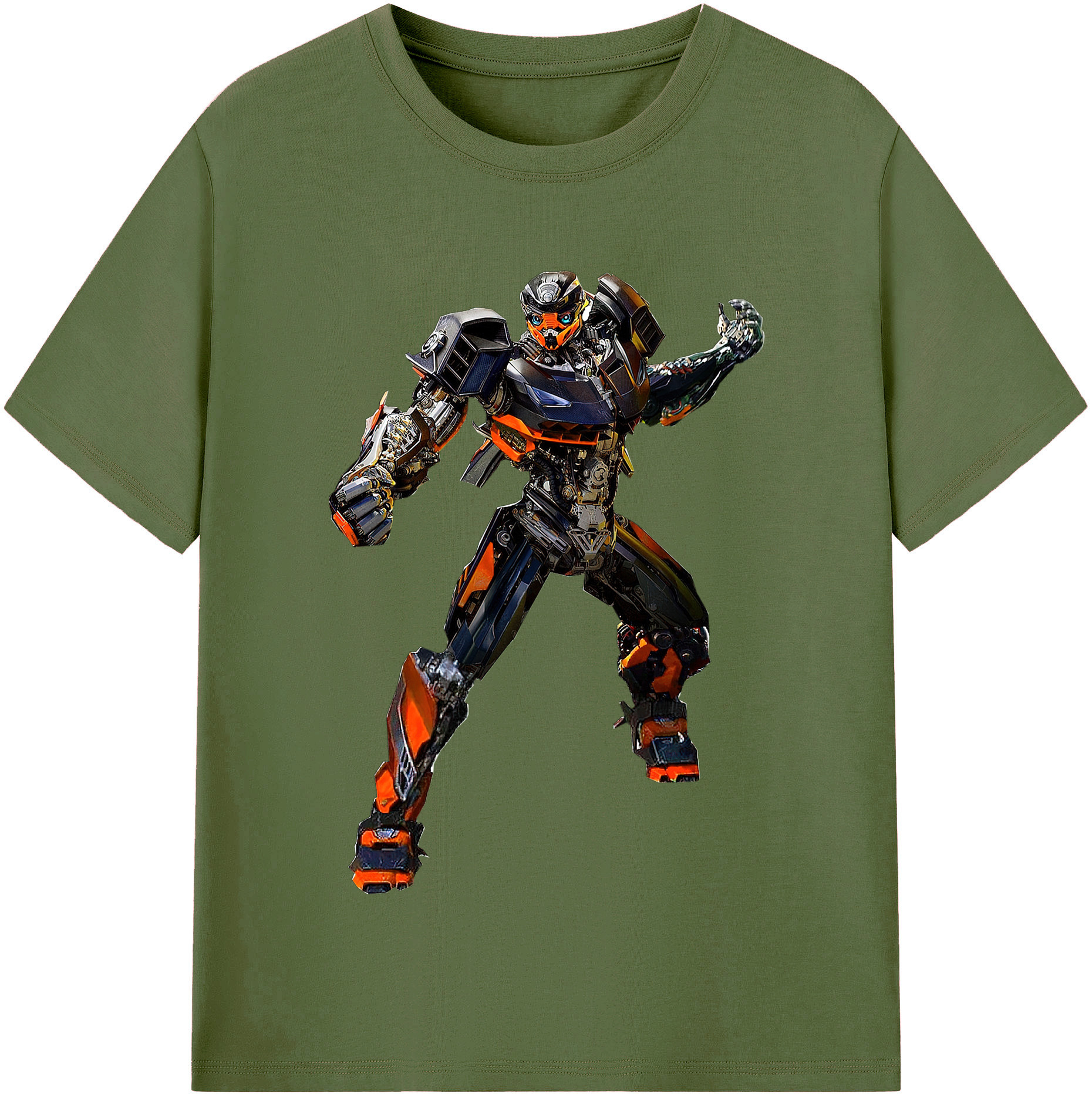 （画像用）  綿100％半袖Tシャツ（フロントプリント）